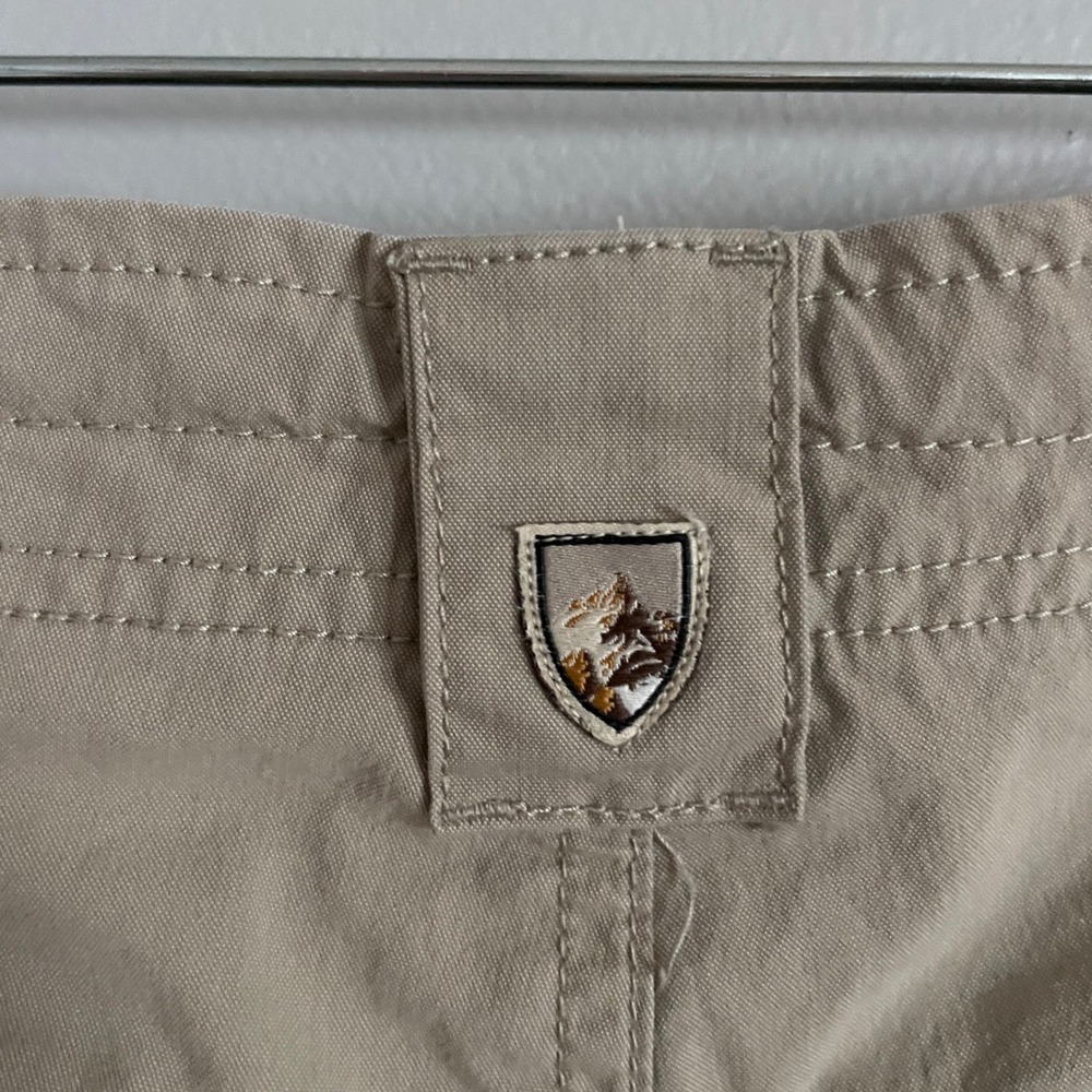 Kuhl Splash Roll-Up Pants Womens 8 Reg‎ Tan Hiking Utility Gorpcore - Picture 8 of 14